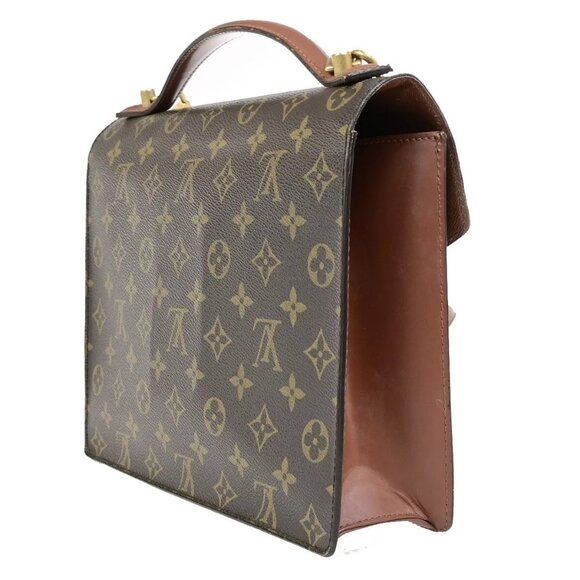 LOUIS VUITTON Monceau 28 2Way Shoulder Hand Bag Monogram Leather M51185 77EC110 - Picture 3 of 16